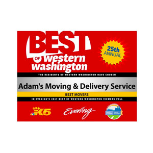 Best Of Washington Moving Company | Adams Moving Service