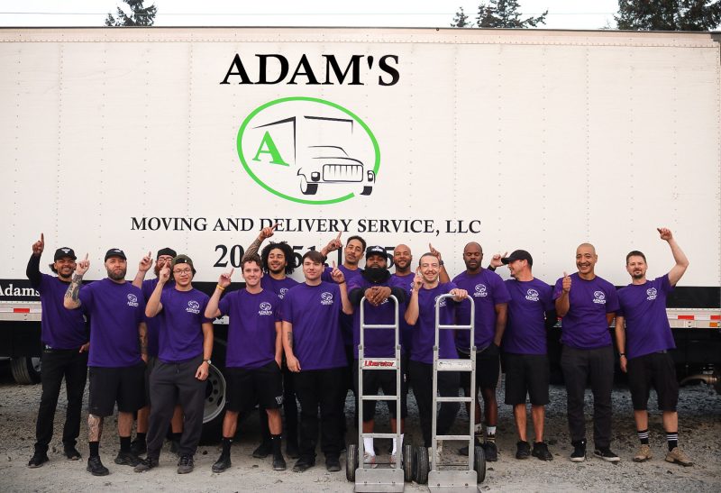 Our Whole Team Supports Marys Place | Adams Moving Service